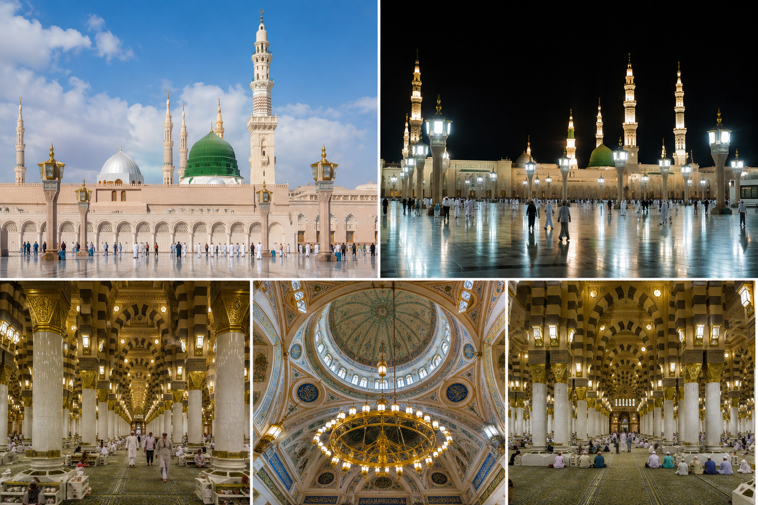 The Prophet's Mosque, which contains the final resting place of Prophet Muhammad.