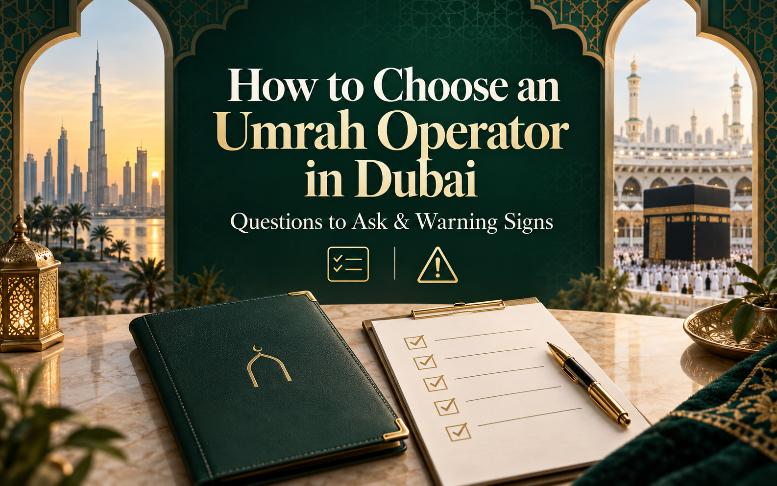 How to Choose an Umrah Operator in Dubai: Questions to Ask and Warning Signs